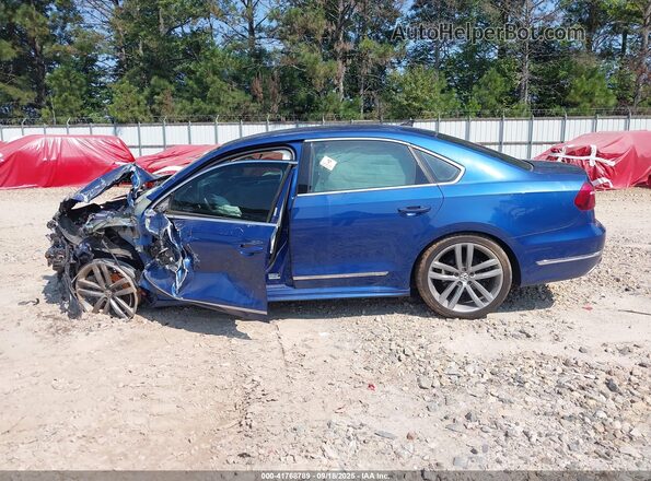 1VWDT7A38HC074414 2017 VOLKSWAGEN PASSAT Синий 