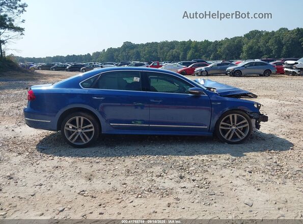 1VWDT7A38HC074414 2017 VOLKSWAGEN PASSAT Синий 