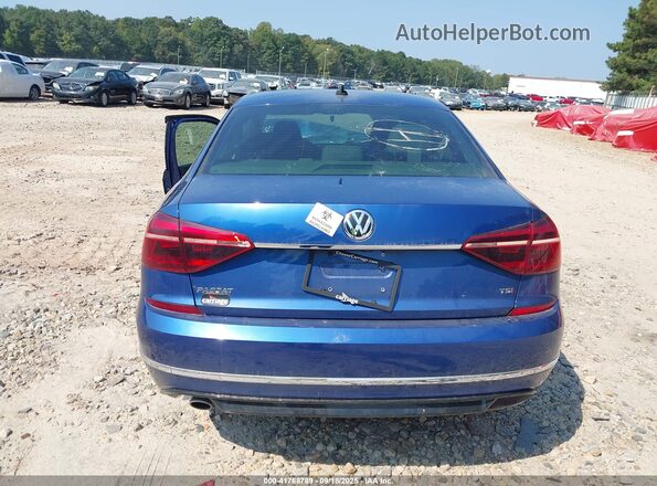 1VWDT7A38HC074414 2017 VOLKSWAGEN PASSAT Синий 