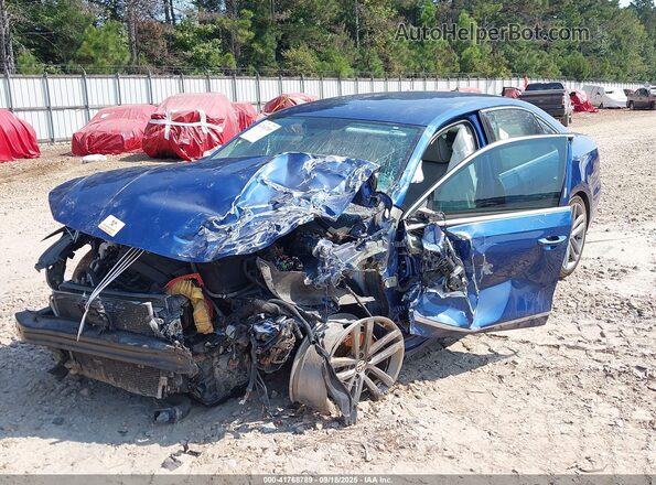 1VWDT7A38HC074414 2017 VOLKSWAGEN PASSAT Синий 