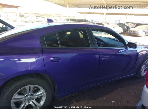 2C3CDXBG4PH656281 2023 DODGE CHARGER Blue Vista del cuadro de instrumentos