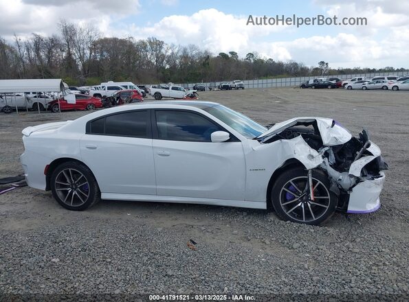 2C3CDXCT0MH682111 2021 DODGE CHARGER White Widok wnętrza z tyłu