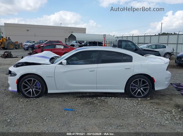 2C3CDXCT0MH682111 2021 DODGE CHARGER White Widok wnętrza 360 stopni