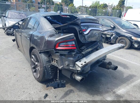 2C3CDXGJ4MH539798 2021 DODGE CHARGER Gray Rear left