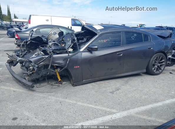 2C3CDXGJ4MH539798 2021 DODGE CHARGER Gray 360 interior view