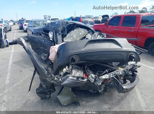 2C3CDXGJ4MH539798 2021 DODGE CHARGER Gray Front view