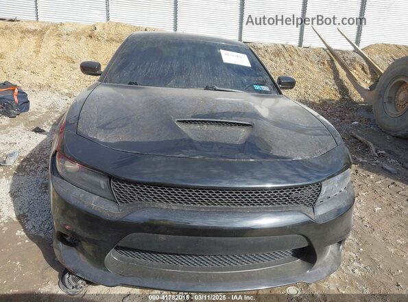 2C3CDXGJ7HH551854 2017 DODGE CHARGER Black ხელსაწყოთა პანელის ხედი