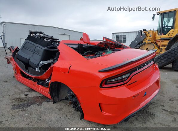 2C3CDXGJ8MH581388 2021 DODGE CHARGER Orange Задня ліва чверть