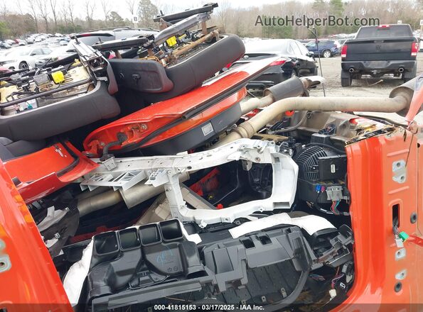 2C3CDXGJ8MH581388 2021 DODGE CHARGER Orange Вид салону спереду