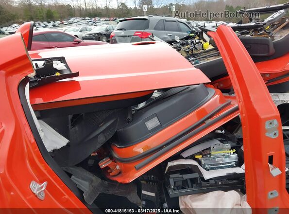 2C3CDXGJ8MH581388 2021 DODGE CHARGER Orange Вид наклейки з VIN-кодом