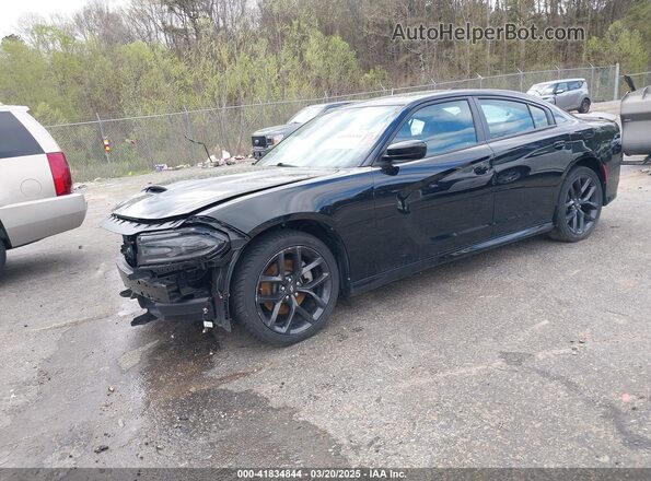 2C3CDXHG7MH625643 2021 DODGE CHARGER Black Przód lewy