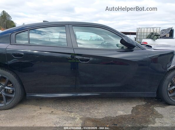 2C3CDXHG7MH625643 2021 DODGE CHARGER Black Widok wnętrza z tyłu