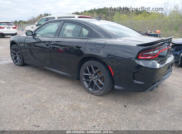 2C3CDXHG7MH625643 2021 DODGE CHARGER Black Tył lewy