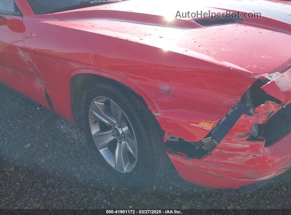 2C3CDZAG3MH627024 2021 DODGE CHALLENGER Red Widok z przodu