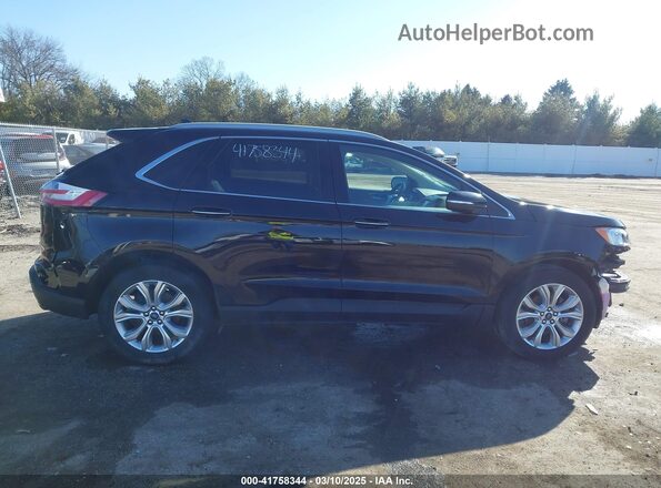 2FMPK3K97LBA73760 2020 FORD EDGE Черный Панорамный вид салона 360°