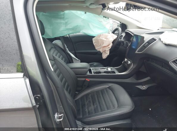 2FMPK4J99MBA20468 2021 FORD EDGE Gray Vista interior delantera