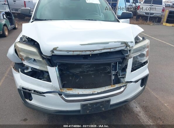 2GKALLEK7G6279461 2016 GMC TERRAIN Белый Вид спереди