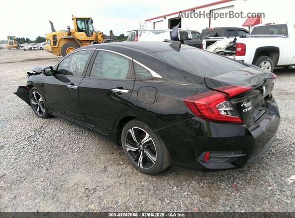2HGFC1F94GH637445 2016 HONDA CIVIC Black Հետևի ձախ