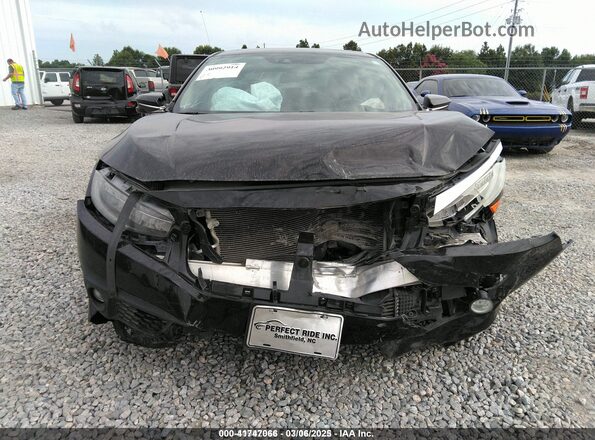 2HGFC1F94GH637445 2016 HONDA CIVIC Black Դիմացի տեսք