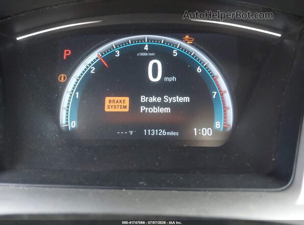 2HGFC1F94GH637445 2016 HONDA CIVIC Black Սալոնի հետևի տեսք