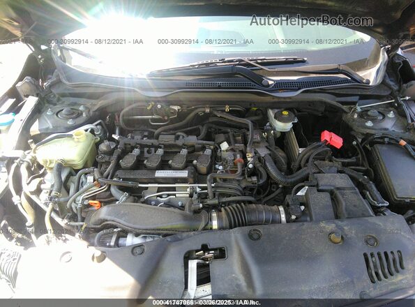 2HGFC1F94GH637445 2016 HONDA CIVIC Black Հետևի տեսք