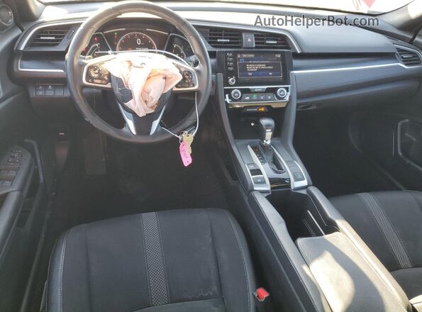 2HGFC2F86LH518982 2020 HONDA CIVIC Red Առջևի վահանակի տեսք