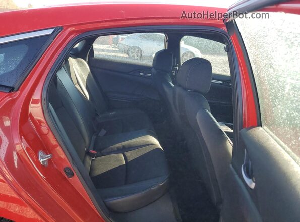 2HGFC2F86LH518982 2020 HONDA CIVIC Red Հետևի նստատեղերի տեսք
