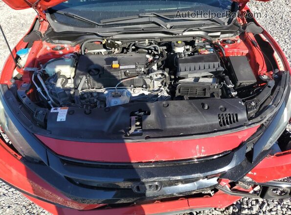2HGFC2F86LH518982 2020 HONDA CIVIC Red Սալոնի հետևի տեսք