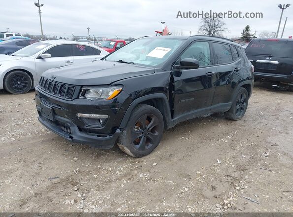 3C4NJDBB4MT578491 2021 JEEP COMPASS Черный Передняя левая четверть