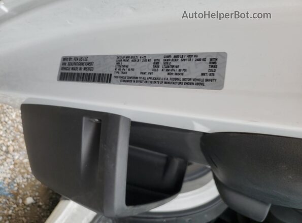3C6LRVDG8NE134557 2022 RAM PROMASTER White Engine compartment view