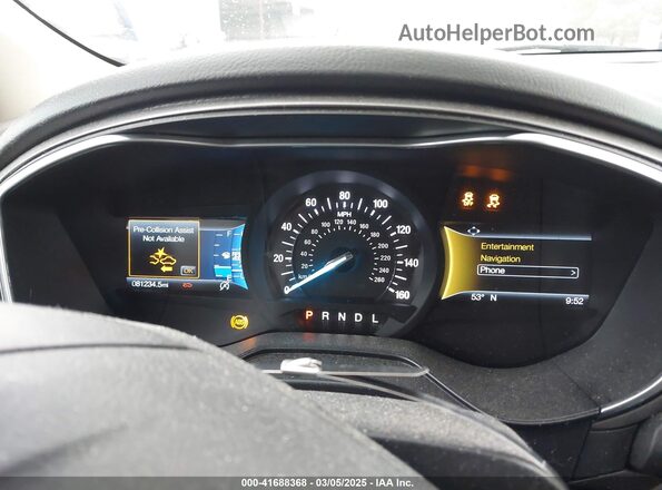3FA6P0HD8LR138893 2020 FORD FUSION Blue უკანა სავარძლების ხედი