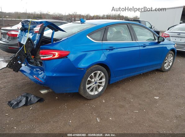 3FA6P0HD8LR138893 2020 FORD FUSION Blue უკანა მარჯვენა