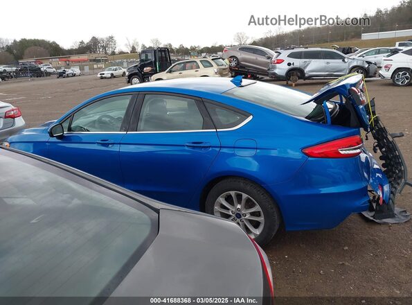 3FA6P0HD8LR138893 2020 FORD FUSION Blue სალონის 360-გრადუსიანი ხედი
