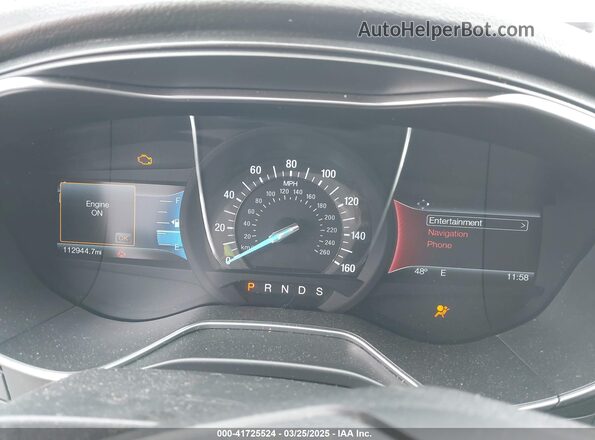 3FA6P0K92HR176325 2017 FORD FUSION White Հետևի նստատեղերի տեսք