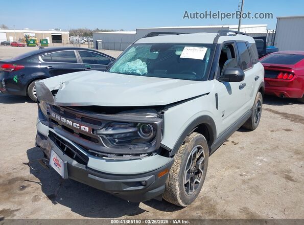 3FMCR9B64MRA26353 2021 FORD BRONCO SPORT Gray წინა მარცხენა ხედი სამი მეოთხედიდან