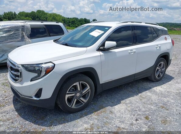 3GKALPEV7LL290533 2020 GMC TERRAIN White წინა მარცხენა ხედი სამი მეოთხედიდან