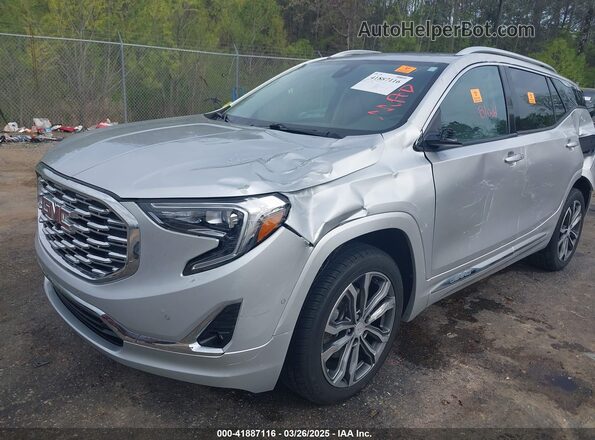 3GKALSEX0LL135648 2020 GMC TERRAIN Серебряный Вид спереди