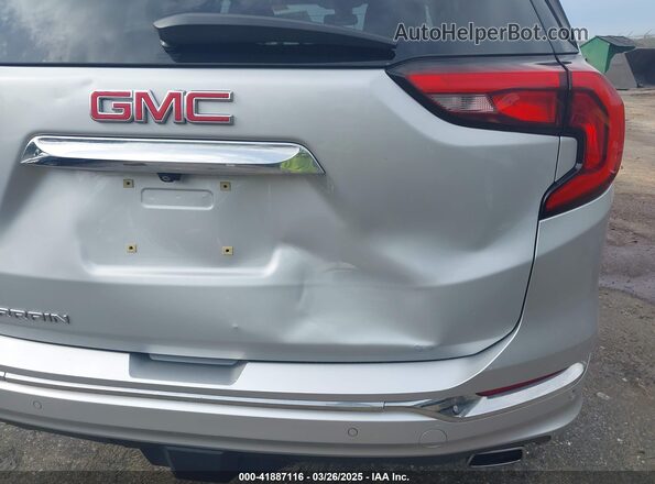 3GKALSEX0LL135648 2020 GMC TERRAIN Серебряный Вид задней части салона