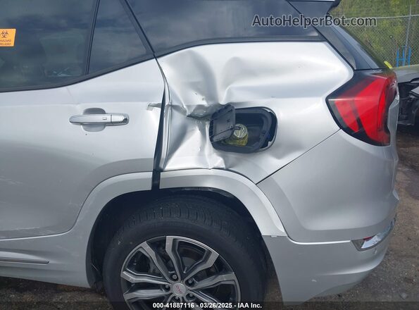 3GKALSEX0LL135648 2020 GMC TERRAIN Серебряный Панорамный вид салона 360°