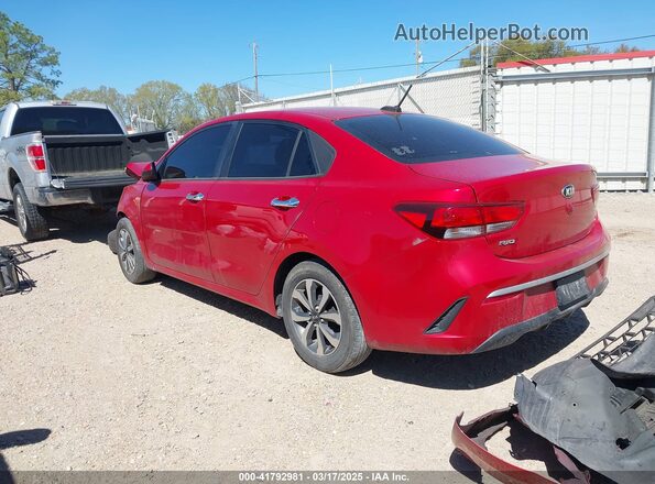 3KPA24AD2ME387395 2021 KIA RIO Red Rear left