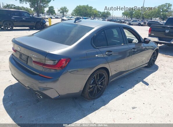 3MW5P7J05N8C66097 2022 BMW 3 SERIES Gray Հետևի աջ