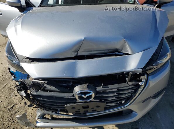 3MZBN1V31JM276203 2018 MAZDA 3 Silver Rear interior view
