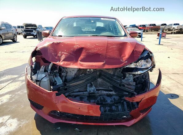 3N1AB7AP6HL645644 2017 NISSAN SENTRA Burgundy 