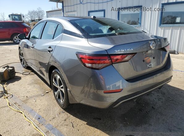 3N1AB8CV4MY306105 2021 NISSAN SENTRA Gray Задня ліва чверть