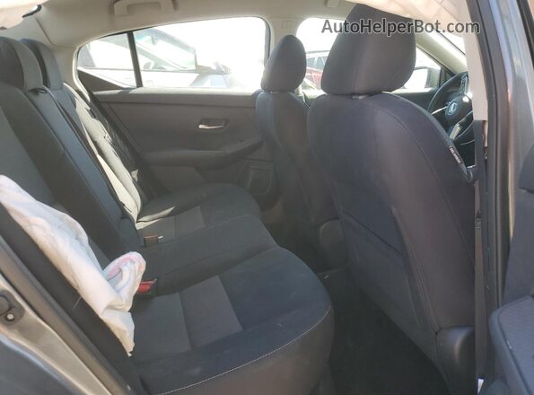 3N1AB8CV4MY306105 2021 NISSAN SENTRA Gray Вид задніх сидінь