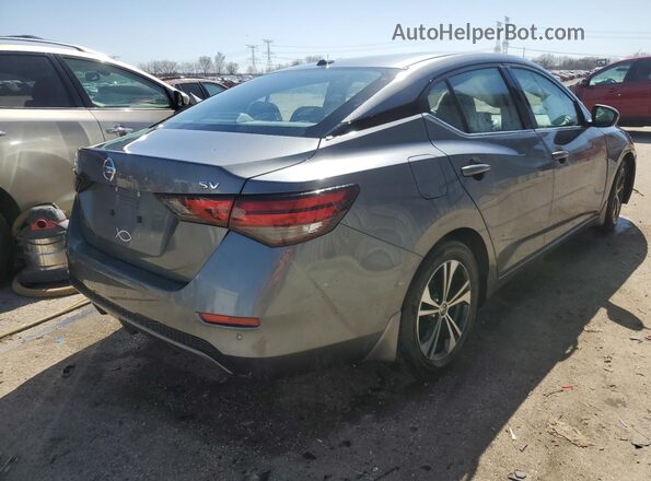 3N1AB8CV4MY306105 2021 NISSAN SENTRA Gray Задня права чверть