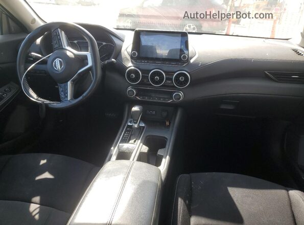 3N1AB8CV4MY306105 2021 NISSAN SENTRA Gray Вид панелі приладів