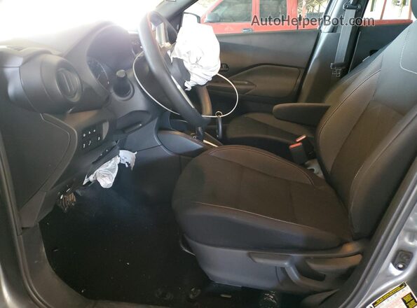 3N1CP5BV3LL485128 2020 NISSAN KICKS Gray Widok wnętrza z przodu