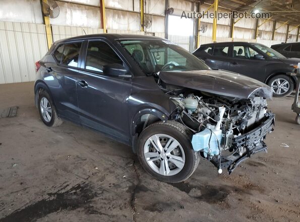 3N1CP5BV3LL485128 2020 NISSAN KICKS Gray Przód prawy
