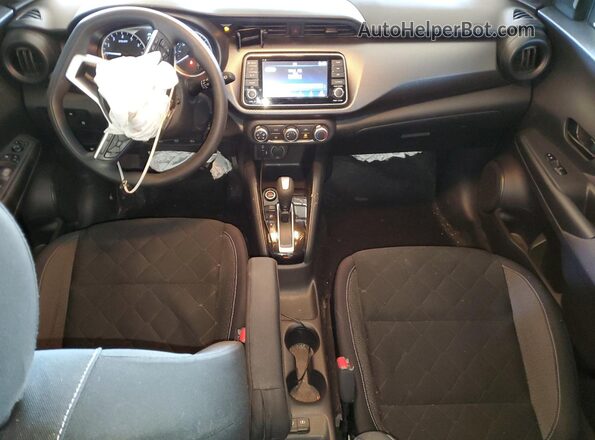 3N1CP5BV3LL485128 2020 NISSAN KICKS Gray Widok deski rozdzielczej